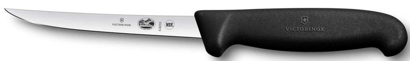 Urbeningskniv svart Fibrox rakt extra smalt blad, view: 0