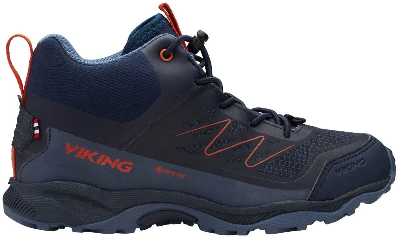 Jr Tind Mid GTX Navy/Rust, view: 0
