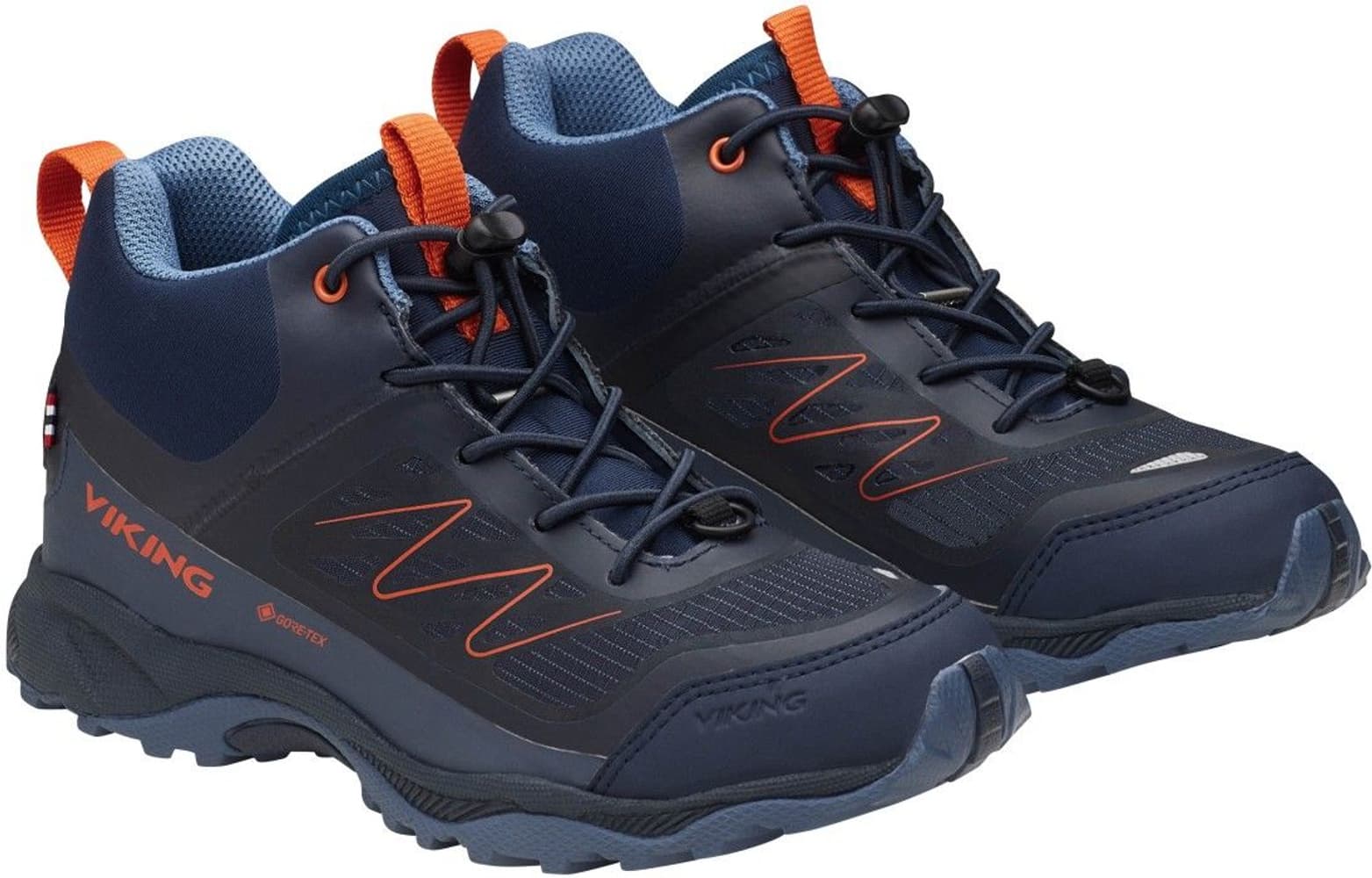 Jr Tind Mid GTX Navy/Rust, view: 3