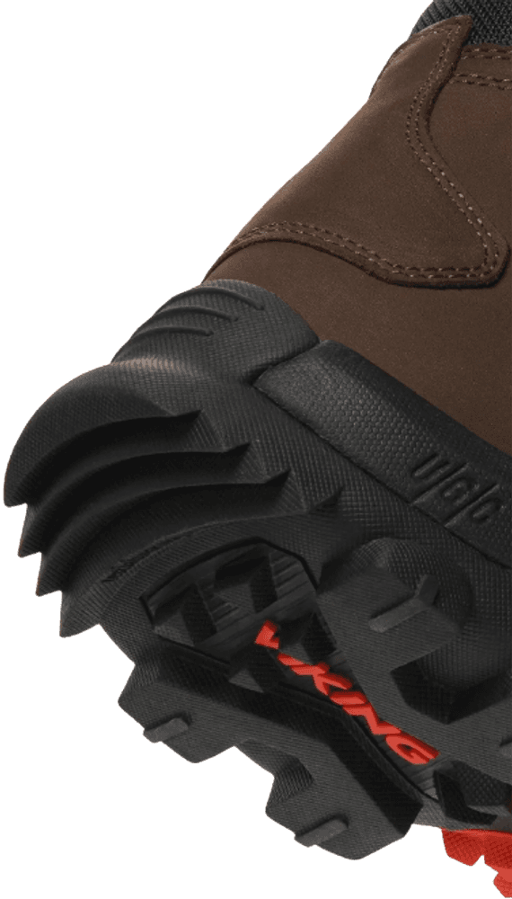 M's Villrein Mid GTX Dark Brown/Red, view: 3