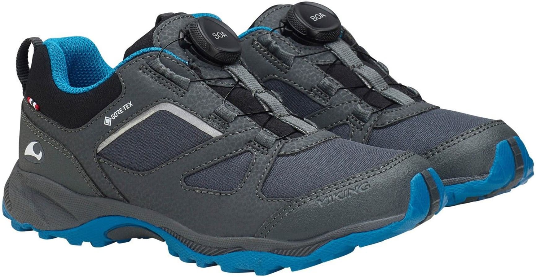 Jr Nator Low GTX BOA Black/Royal Blue, view: 3