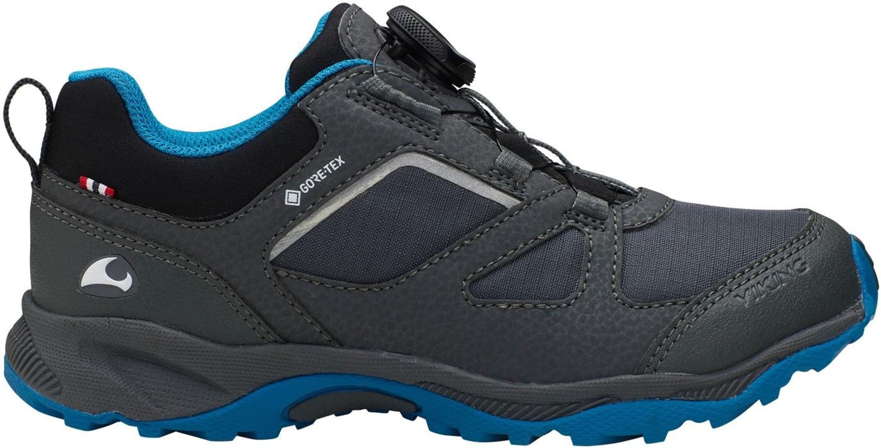 Jr Nator Low GTX BOA Black/Royal Blue, view: 0