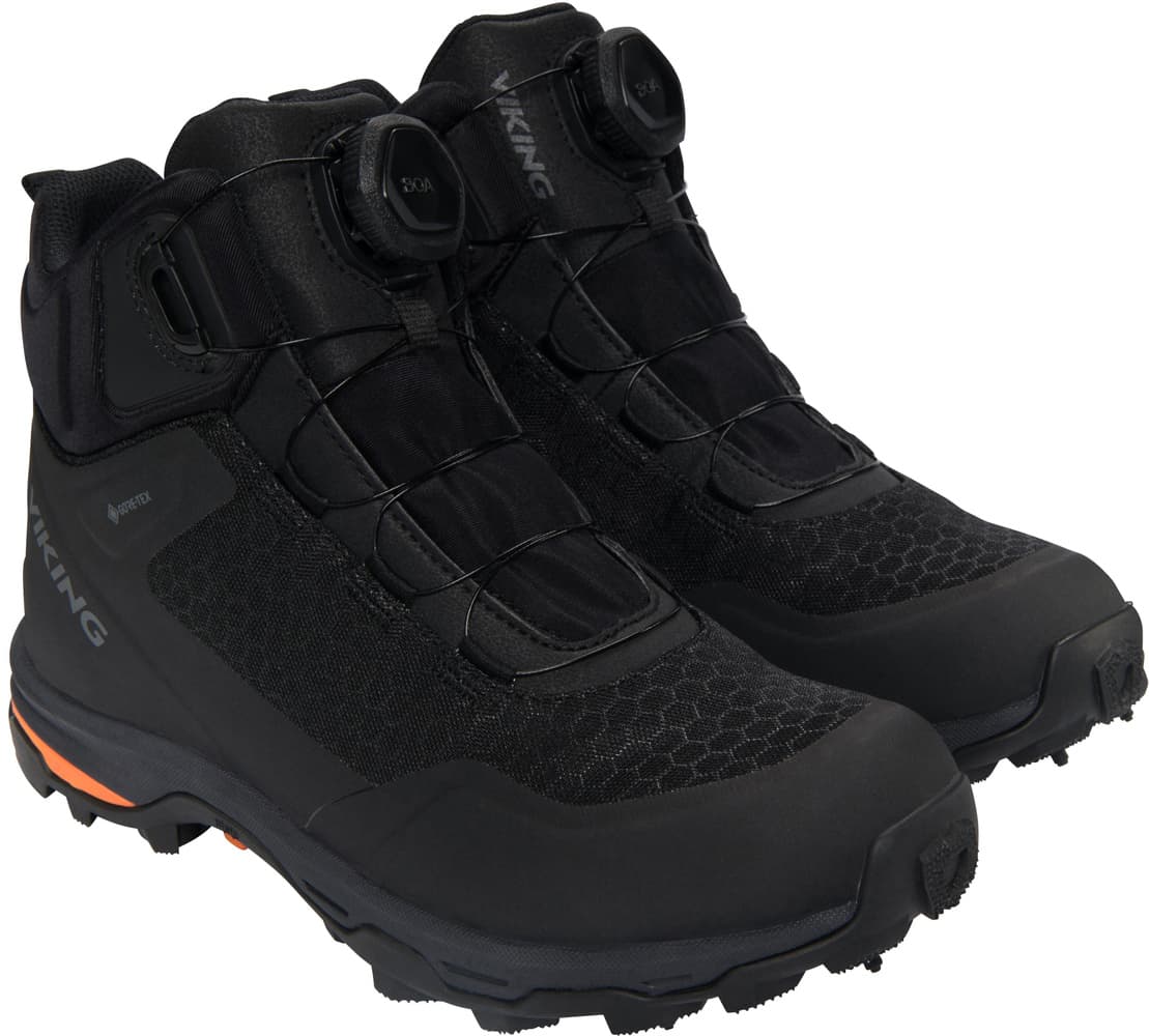 W's Rask 2 Spikes Mid GTX BOA W Black/Orange, view: 1