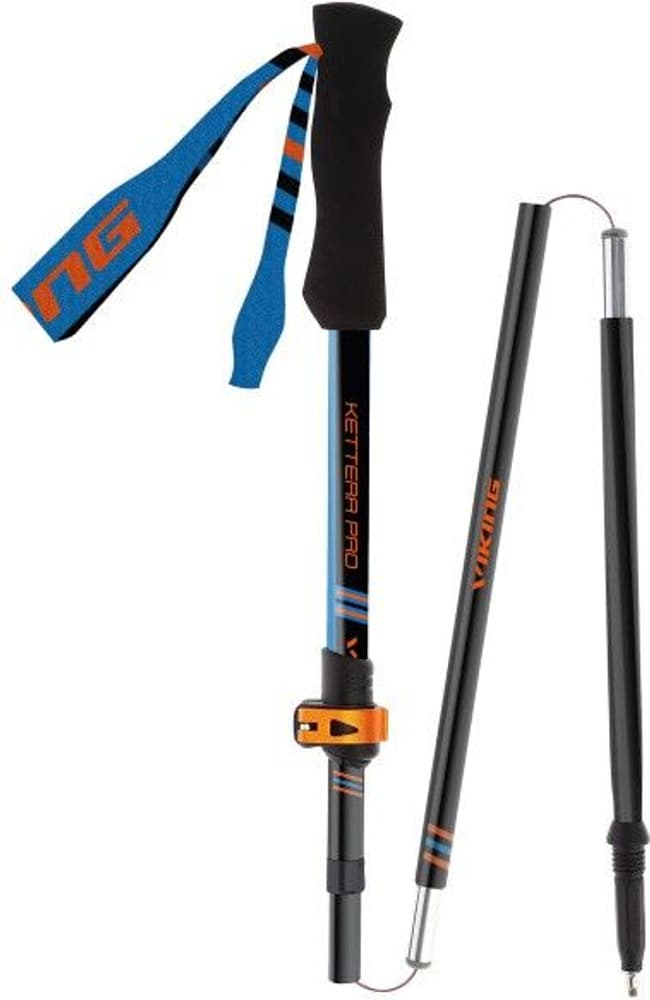 Viking Kettera Pro Vandringsstavar 5-delad 37-135 cm, view: 1