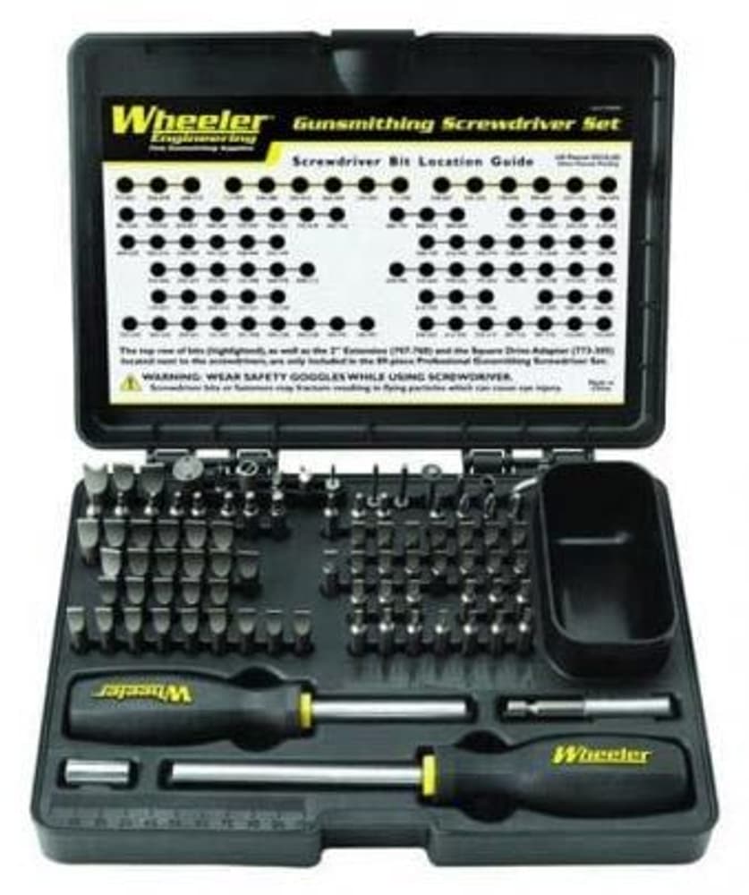 Professional Gunsmithing Screwdriver Set, 89 pc, view: 0