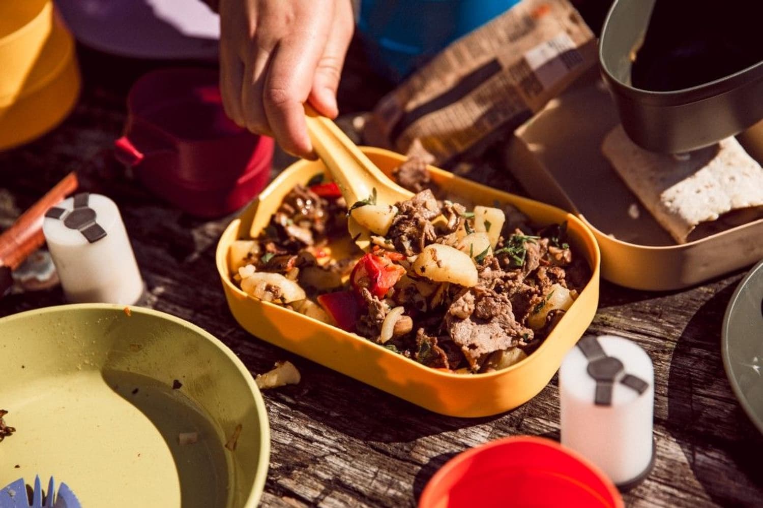 Matboks Komplett Oransje, view: 2