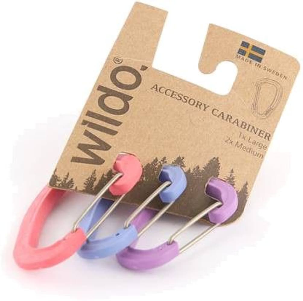 Carabiner Set 2M+1L Fashion Lilac/Blueberry/Pitaya, view: 0