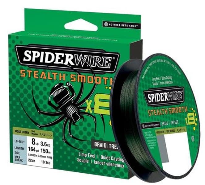 Spiderwire Stealth Smooth 8 150m M-green, view: 0
