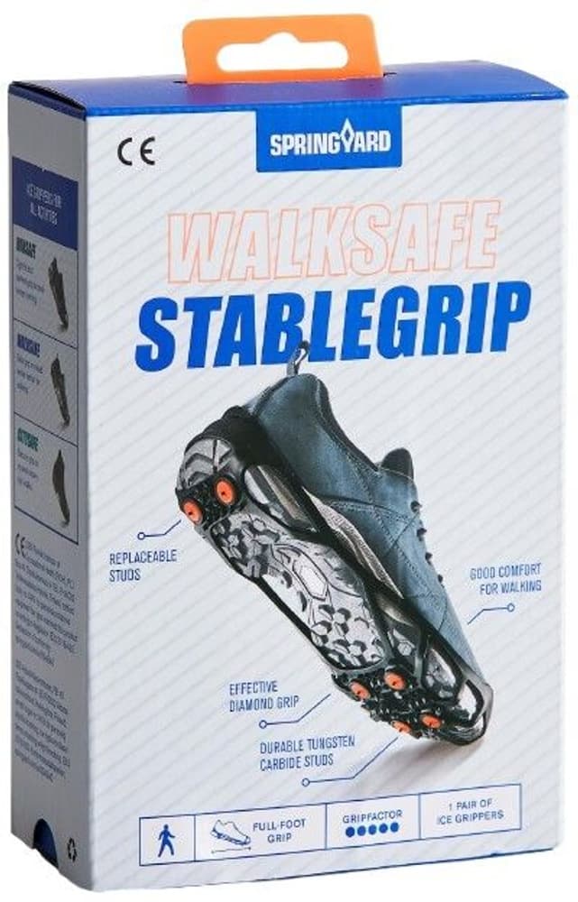 StableGrip Walksafe brodder Black, view: 1