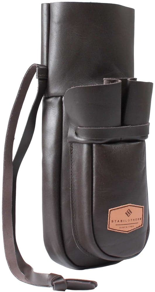 Kaffepose i lær, view: 2