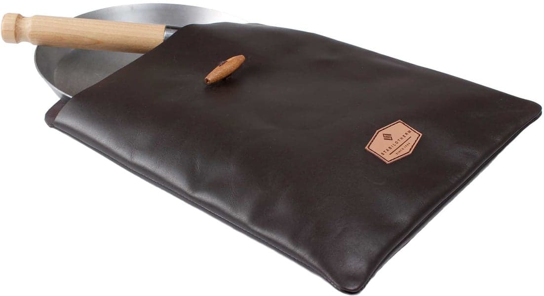 Lærpose for stekepanne, view: 1