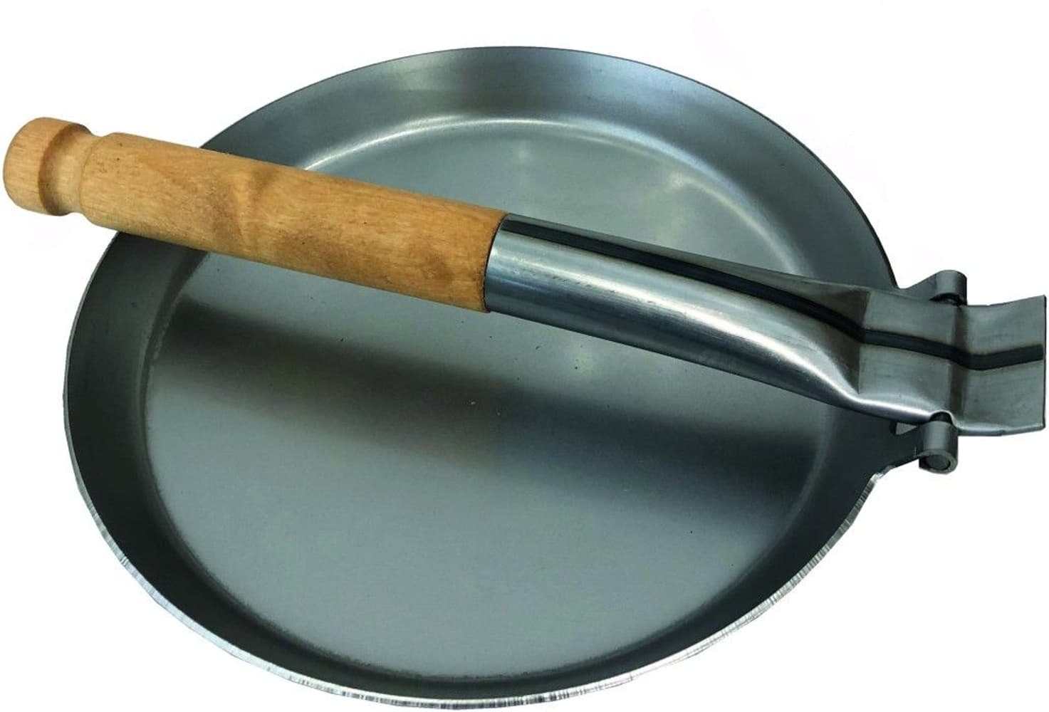 Jegerstekepanne 21cm Foldbart trehådtak, view: 1