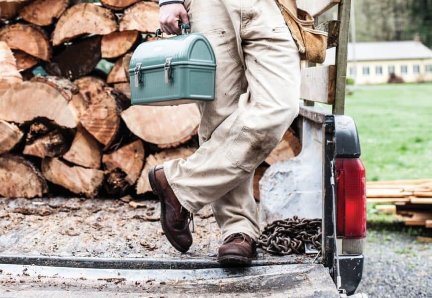 Classic Lunchbox 9.4L Hammertone Green, view: 2