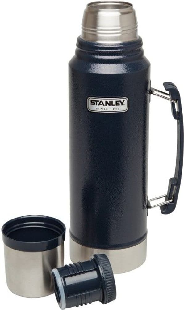 Classic Vacuum Bottle 1L Hammertone Navy, view: 1