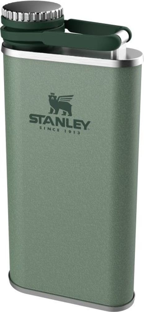Classic Wide Mouth Flask 0.23L Hammertone Green, view: 1