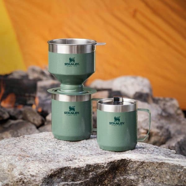 The Perfect-Brew Pour Over 0,6L Hammertone Green, view: 6