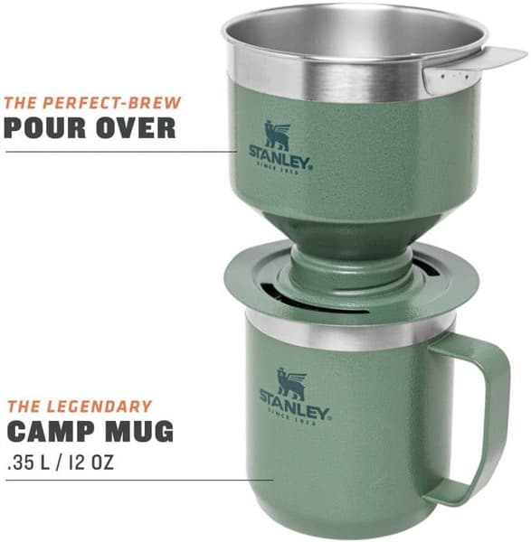 The Perfect-Brew Pour Over 0,6L Hammertone Green, view: 4