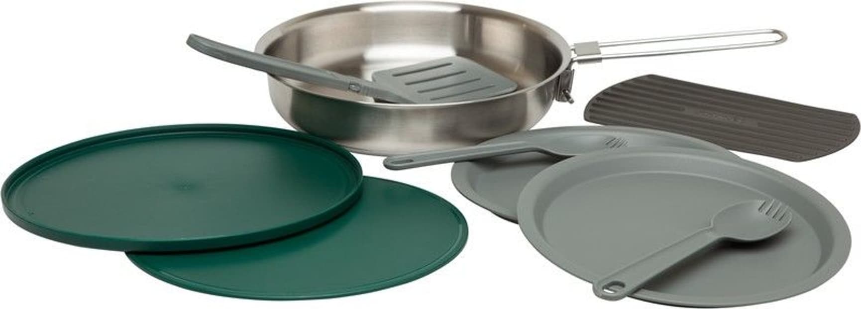 Adventure Prep + Eat Fry Pan Set Stainless Steel, view: 0