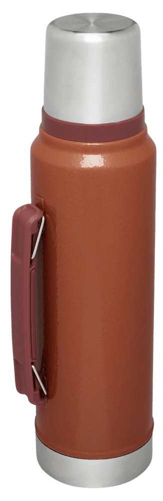 The Legendary Classic Bottle 1 L Hammertone Clay, view: 1