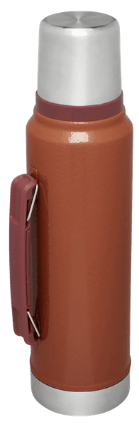 The Legendary Classic Bottle 1 L Hammertone Clay, view: 1