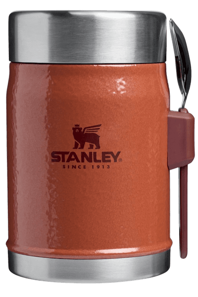 The Legendary Food Jar + Spork 0,4 L Hammertone Clay, view: 0