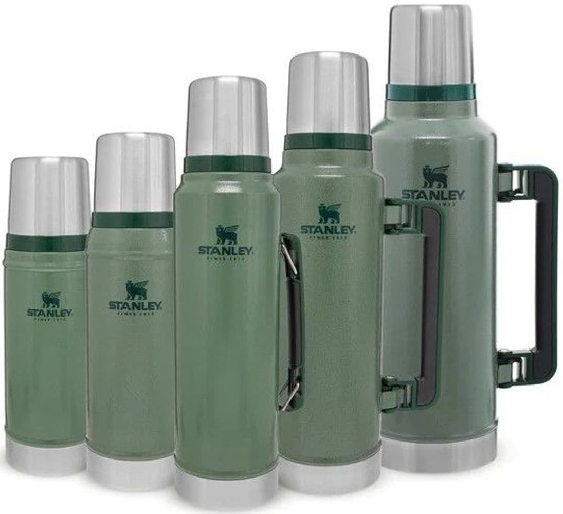 The Legendary Classic Bottle 2,3 L Hammertone Green, view: 3