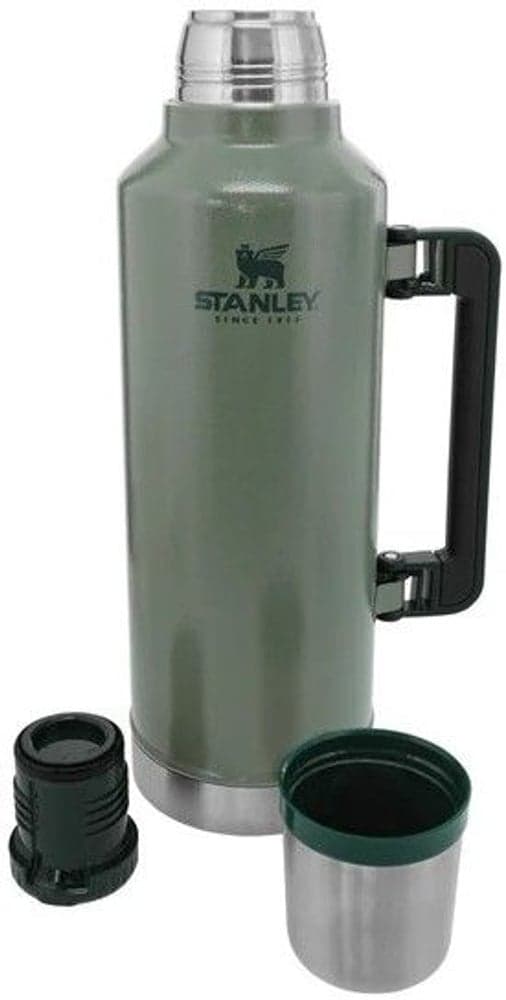 The Legendary Classic Bottle 2,3 L Hammertone Green, view: 1