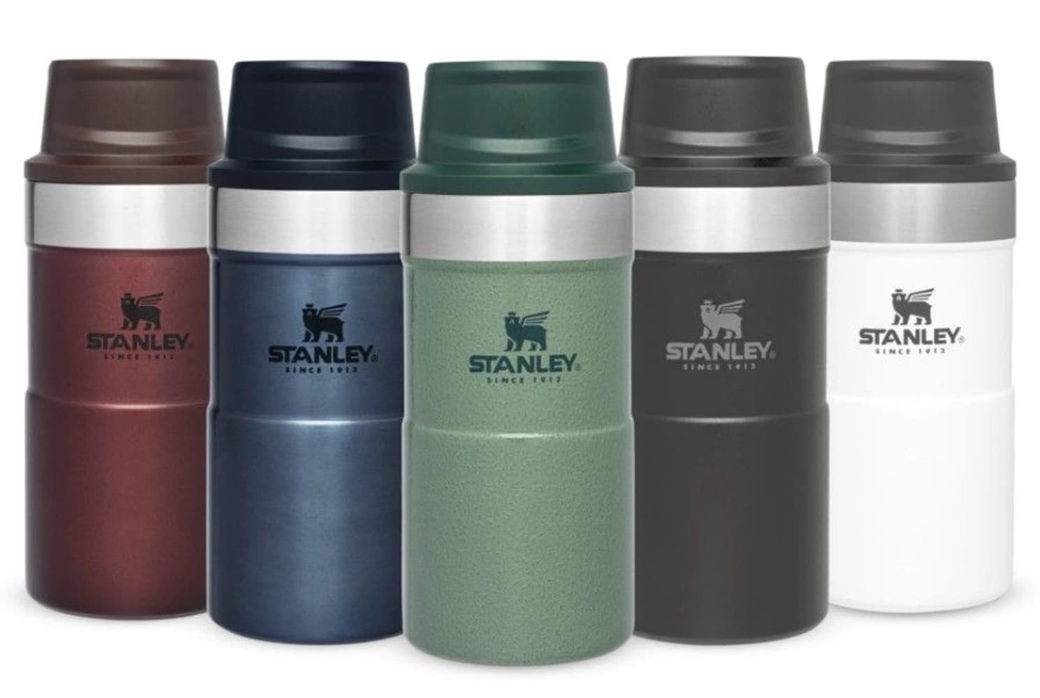 The Trigger-Action Travel Mug 0,25L Hammertone Green, view: 5