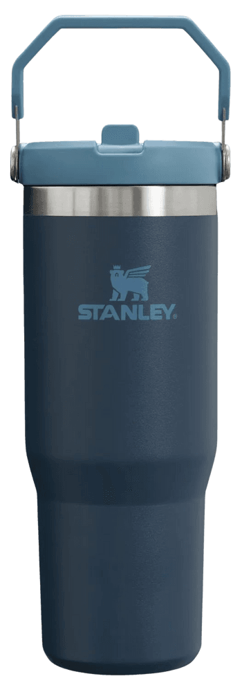 The IceFlow Flip Straw Tumbler 0,89 L Navy, view: 0