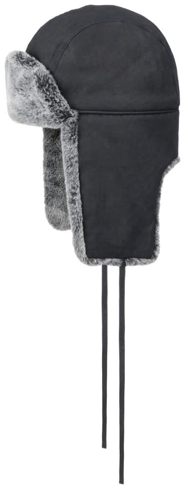 Bomber Cap CO/PES Black/Brown, view: 0