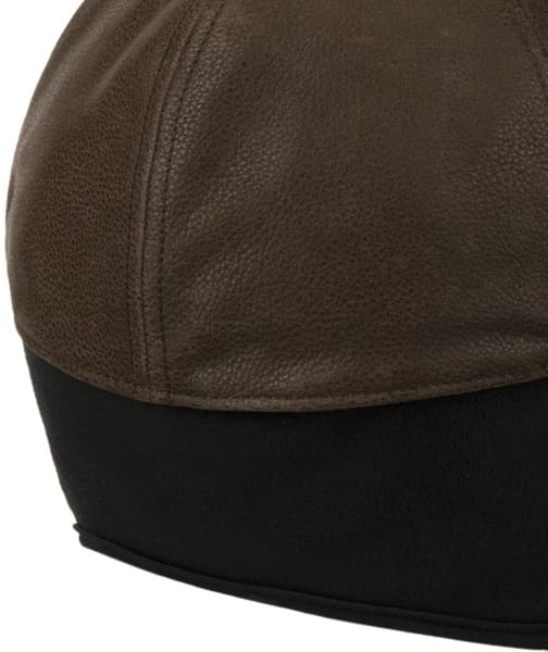 Baseball Cap Chevrette Cowhide EF Brown/Black, view: 4