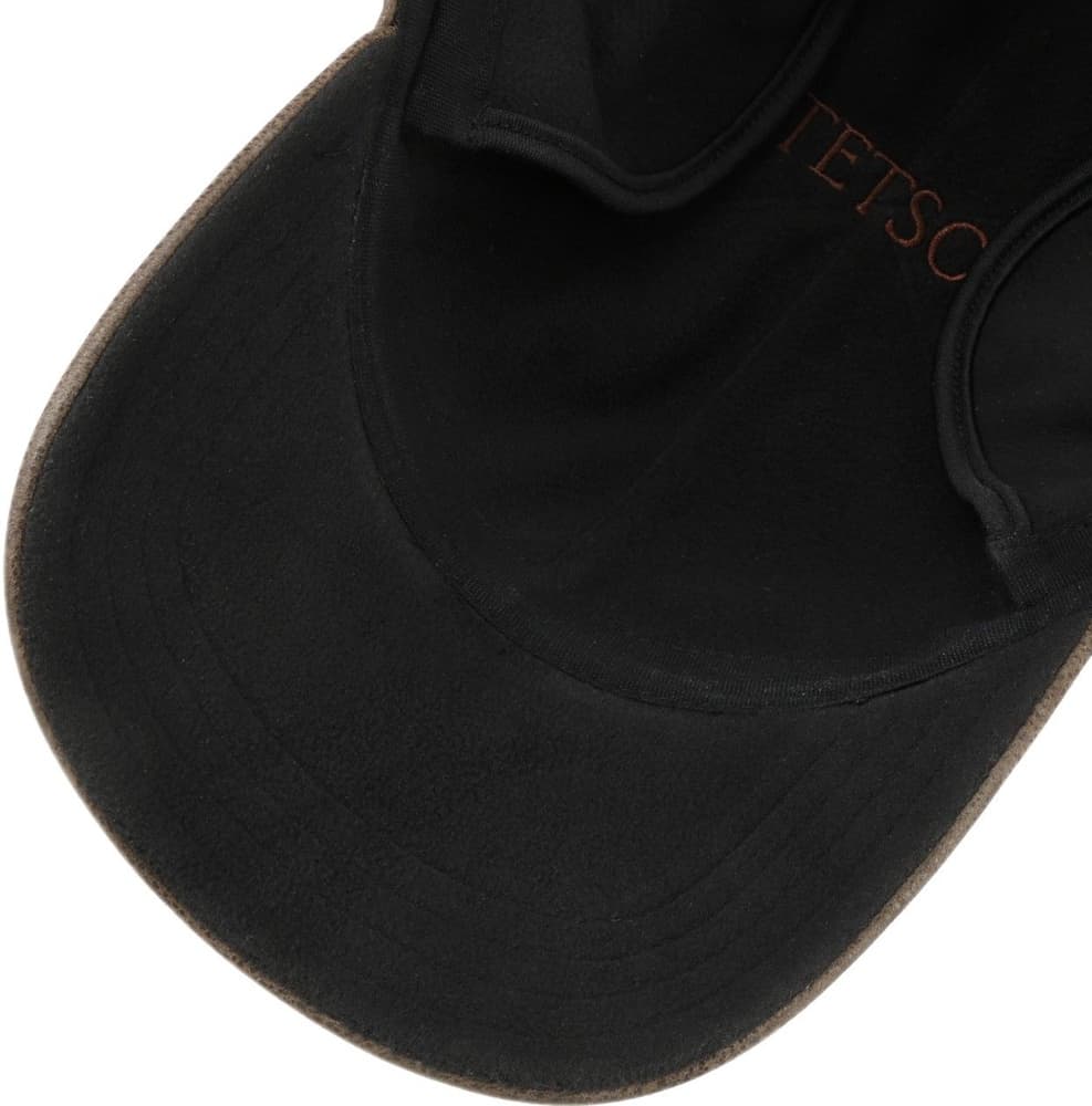 Baseball Cap Chevrette Cowhide EF Brown/Black, view: 3