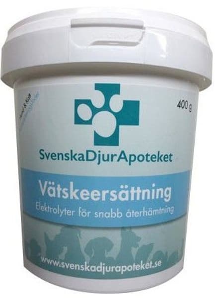 Svenska DjurApoteket Vätskeersättning/Elektrolyter 400g, view: 0