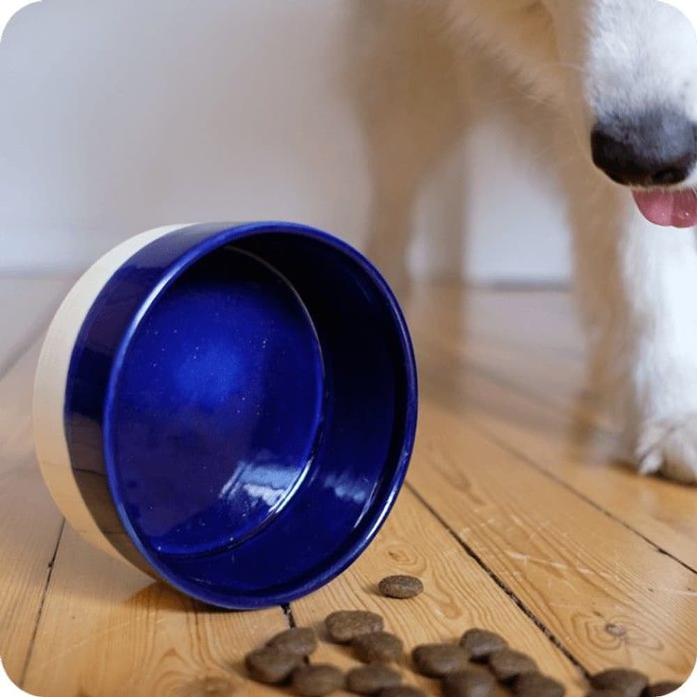 Käka Krem hvit & Kobolt Stor, view: 1