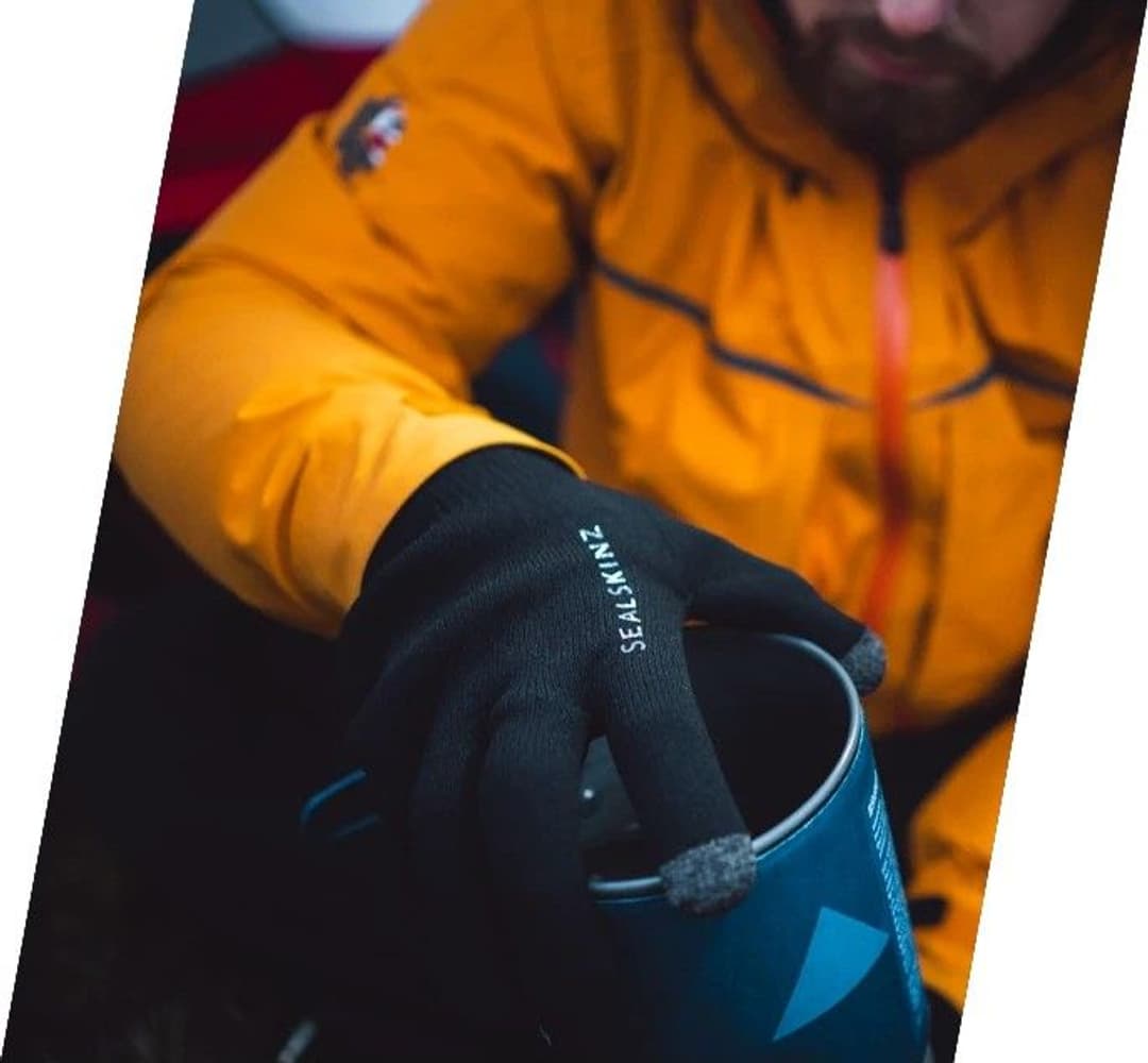 Waterproof Ultra Grip Glove Grey, view: 3