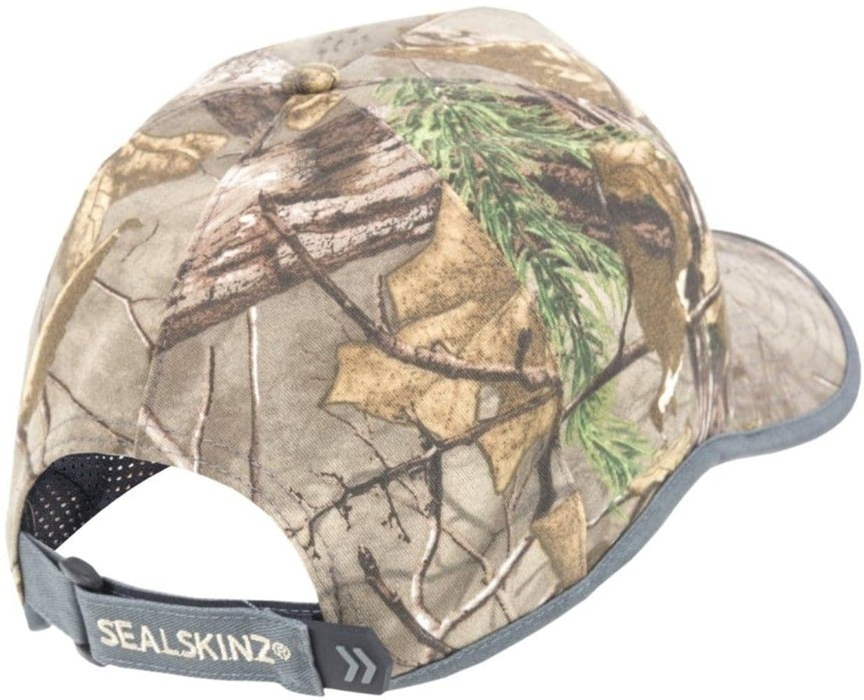 Waterproof All Weather Camo Cap Realtree/Olive Green, view: 3