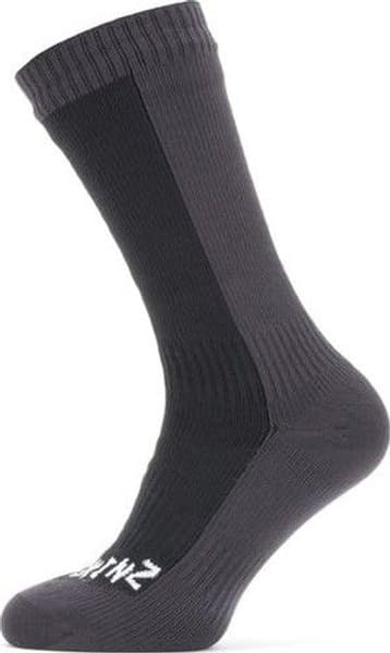 Waterproof Cold Weather Mid Sock Black/Grey, view: 0
