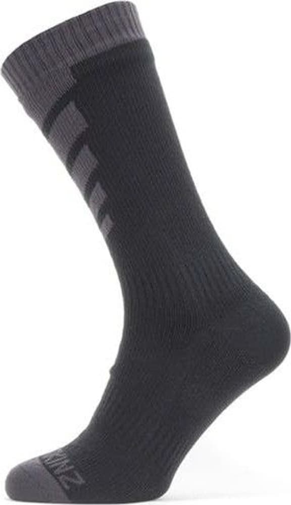 Waterproof Warm Weather Mid Sock Black/Grey, view: 0