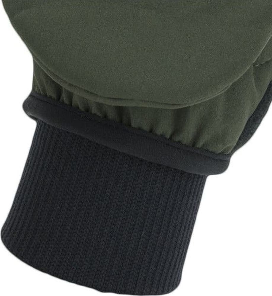SealSkinz Windproof Cold Weather Convertible Mitt Olive Green/Black, view: 4