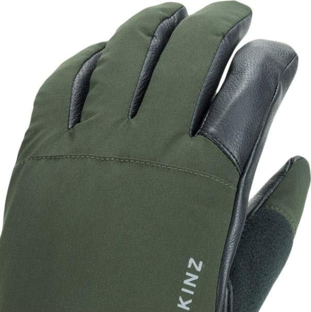 Waterproof All Weather Hunting Glove Olive Green/Black, view: 2