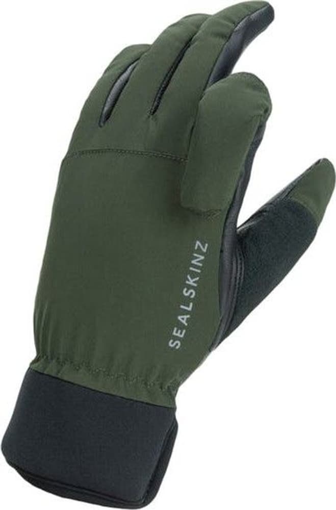 Waterproof All Weather Shooting Glove Olive Green/Black, view: 0