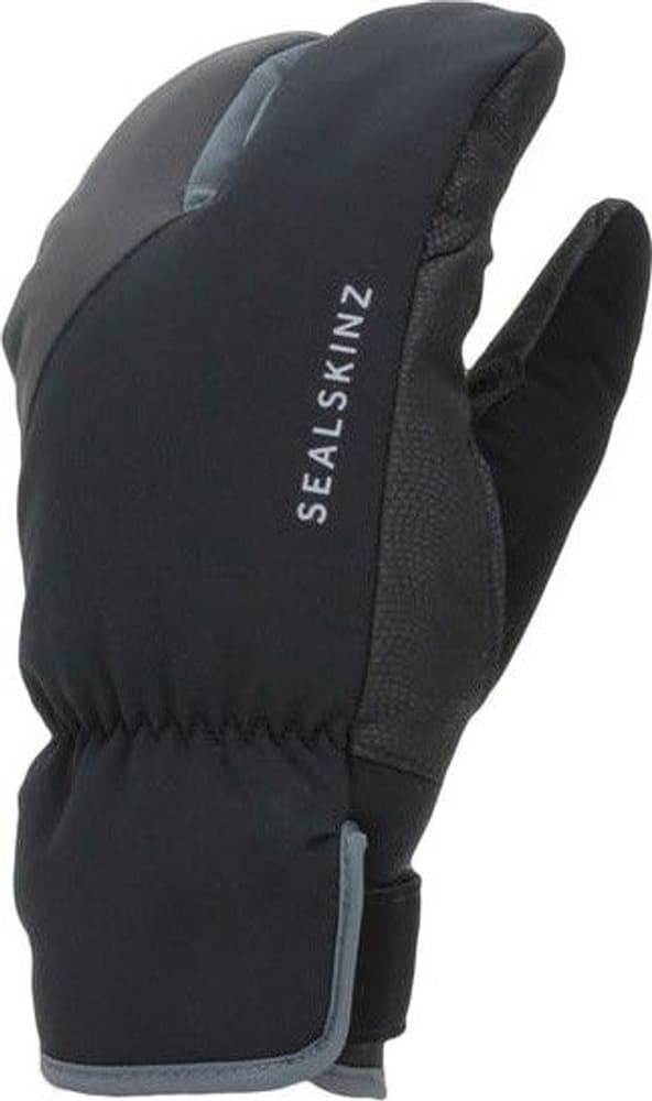 Waterproof Extreme CW Cycle Split Finger Glove Black/Grey, view: 0