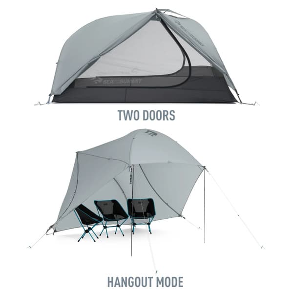 Tent Telos Tr3 Grey, view: 12