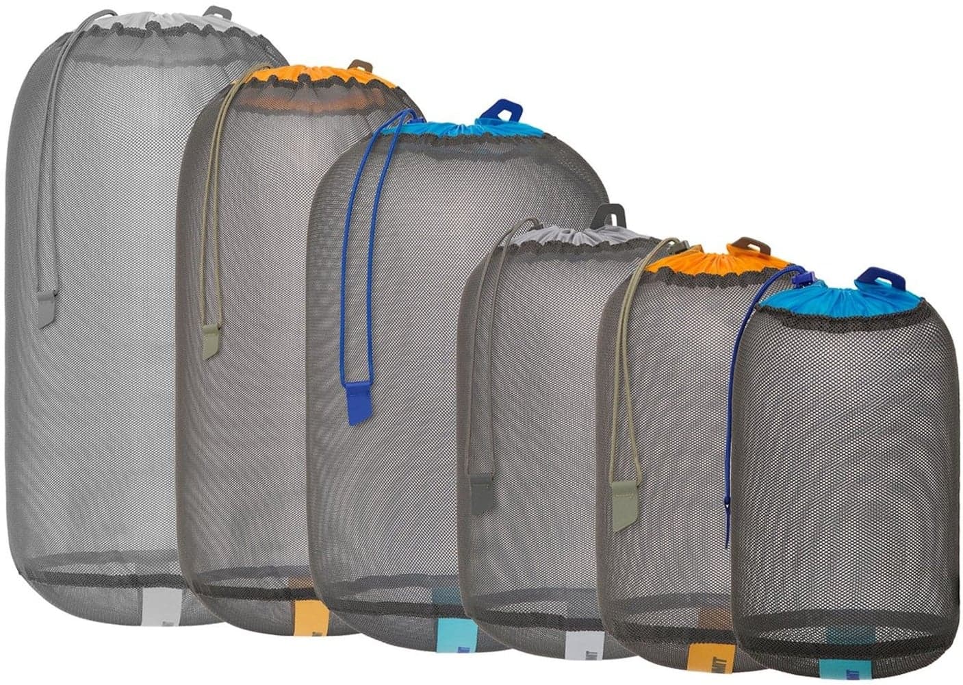 Eco Mesh Stuffsack 5L Beluga, view: 3