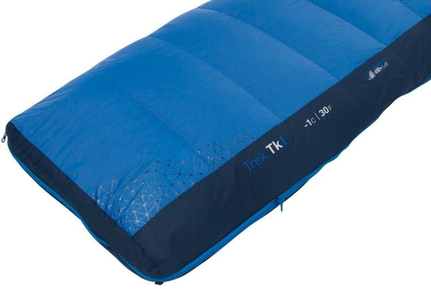 Sleepbag Down Trek TKI -1°C Long Blue Unisex, view: 5