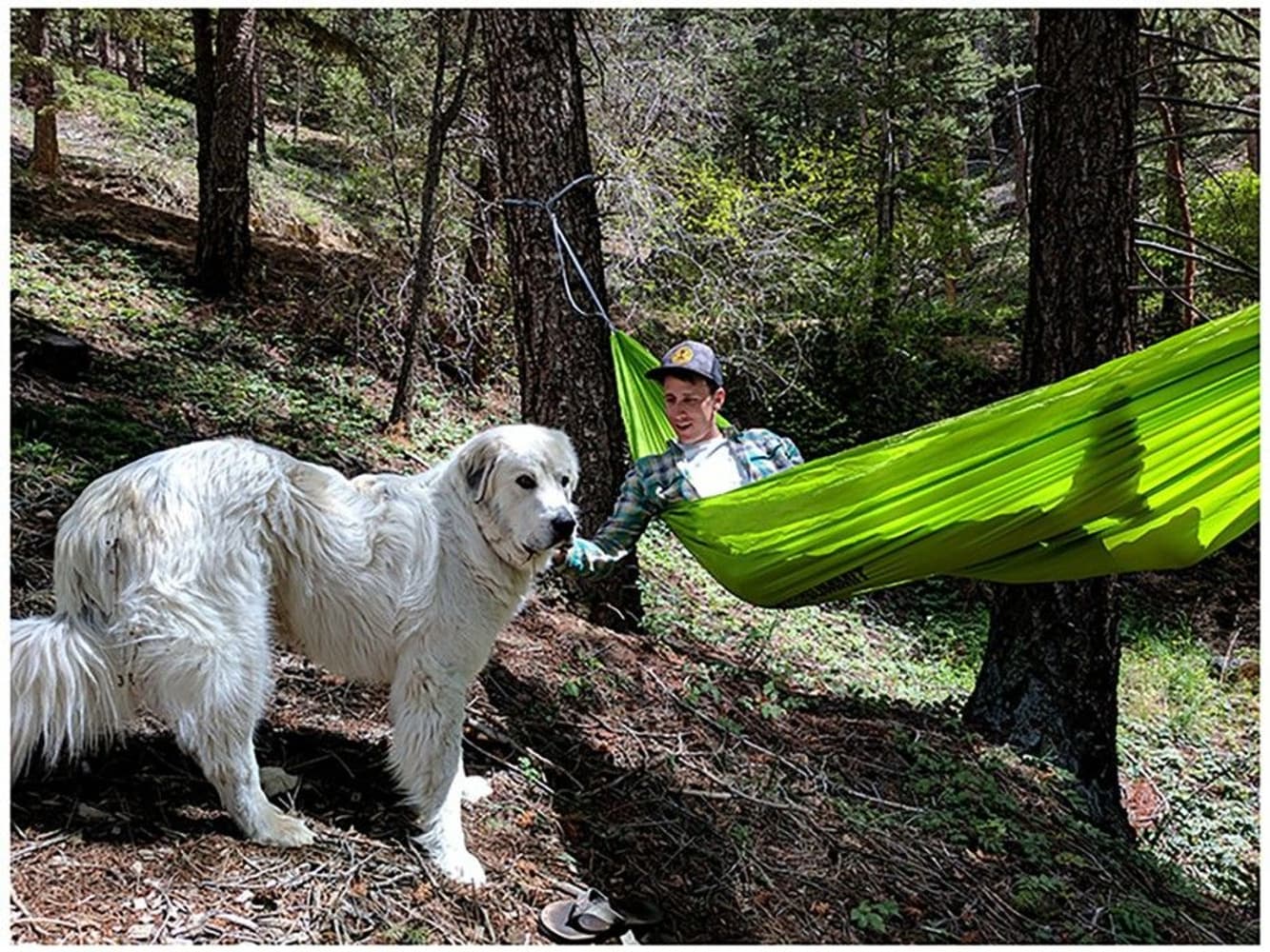 Hammock Set Pro Double Olive, view: 6