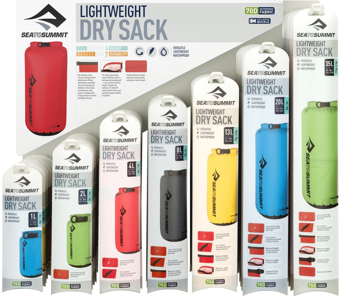 Drysack Lightweight 8L Green, view: 2