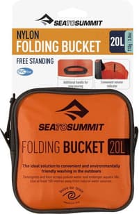 Folding Bucket Nylon 20L Red - view: 1