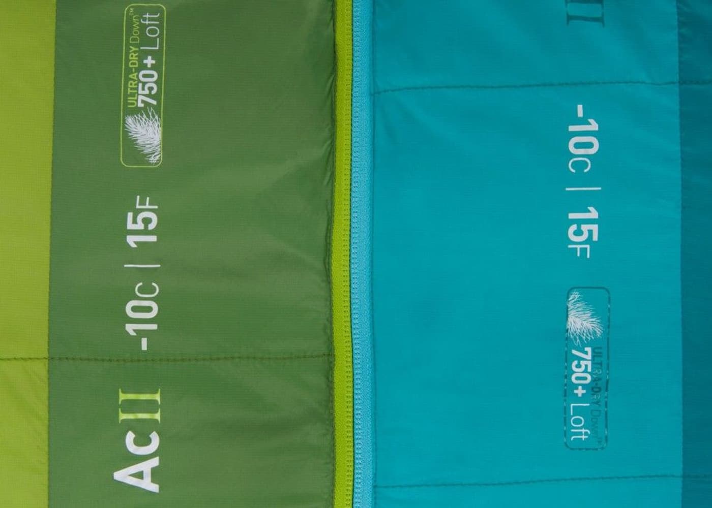 Sleepbag Down Ascent ACII -10°C Long Unisex, view: 8