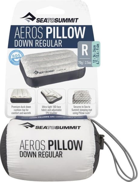 Pillow Aeros Down Regular Grey, view: 4